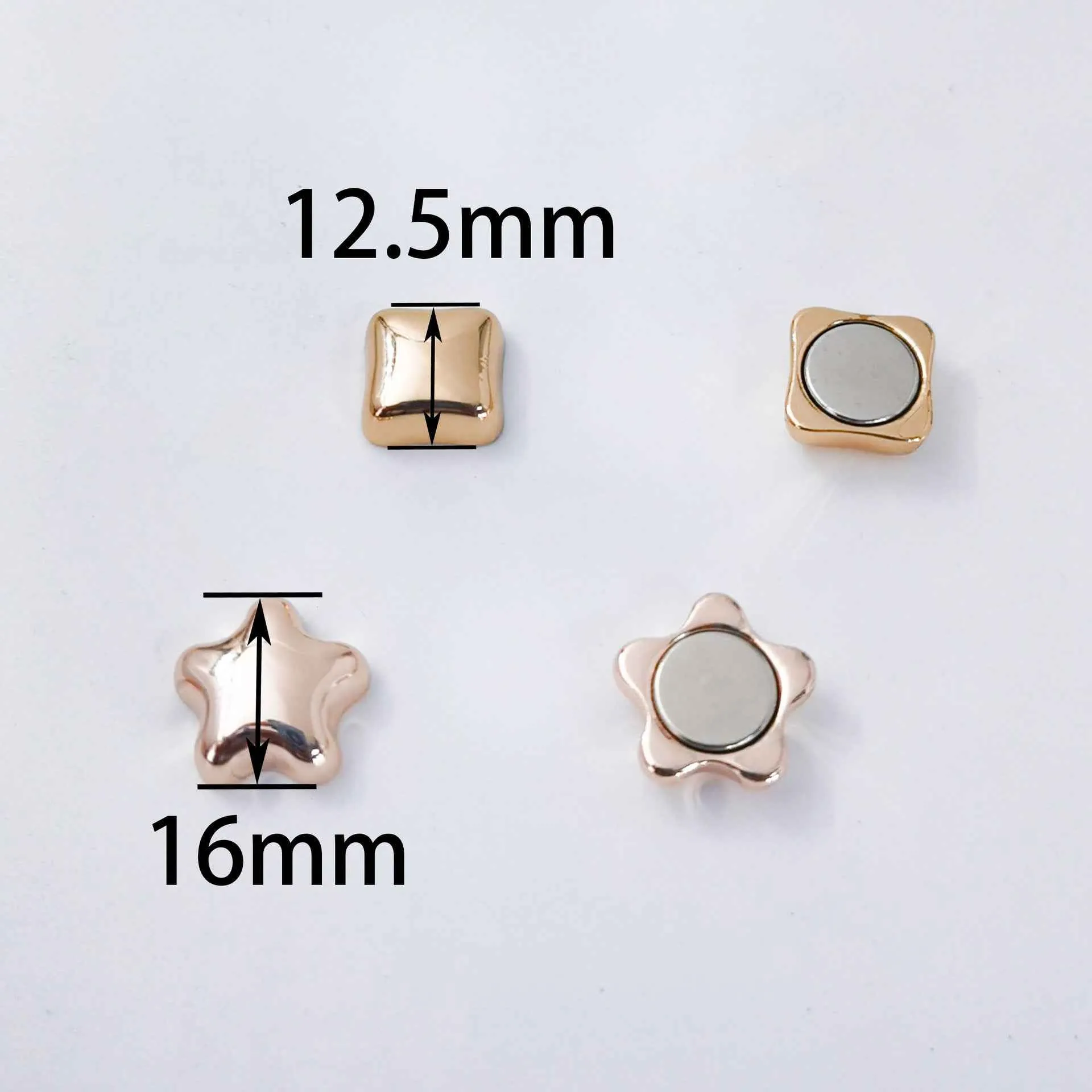 4 Pack Strong Magnetic Hijab Pins No-Snag Scarf Magnets