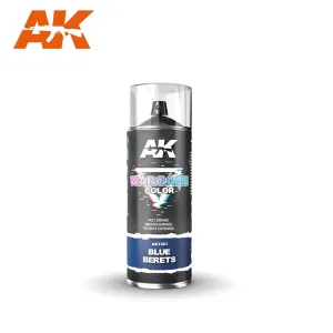 AK Interactive Wargame Primer Spray - Blue Berets 400ml