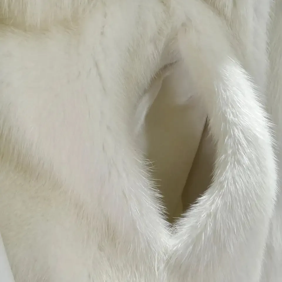 Alaska Fur Gallery White Fur Vest
