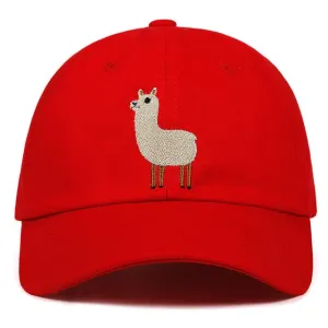 Alpaca Embroidery Cap
