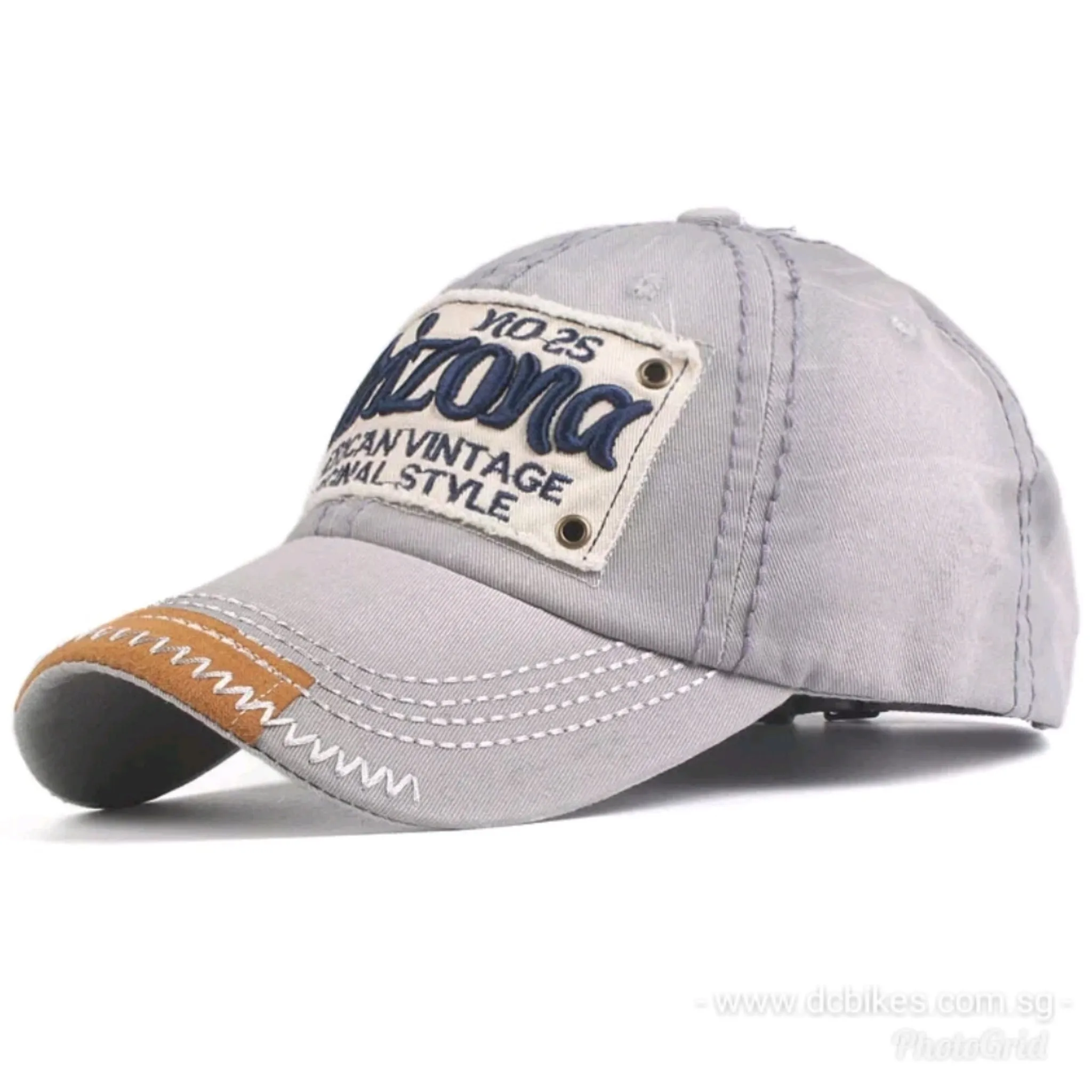 American Vintage Arizona Stone Wash MTB Rider Baseball Trucker Cap