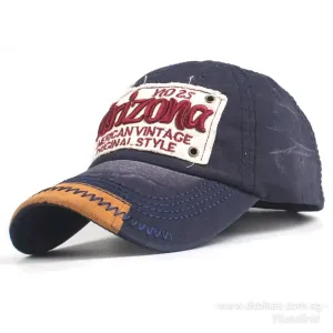 American Vintage Arizona Stone Wash MTB Rider Baseball Trucker Cap