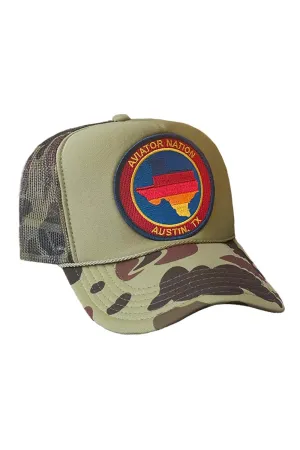 AVIATOR NATION TEXAS TRUCKER HAT