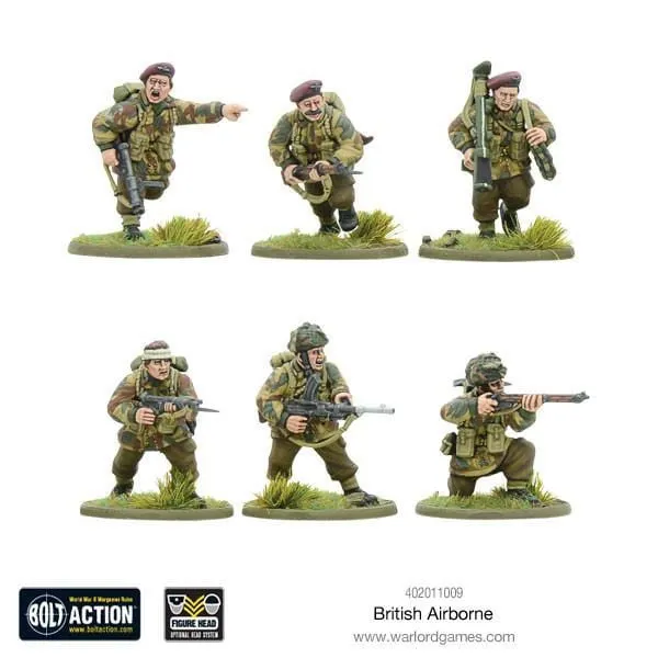 Bolt Action British Airborne WWII Allied Paratroopers