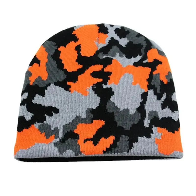 Bonnet fourré camouflage