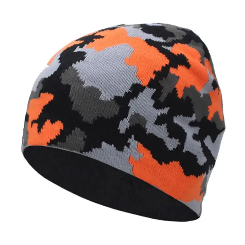 Bonnet fourré camouflage
