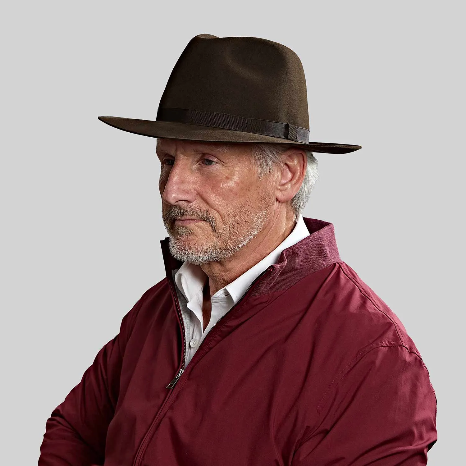 Brown Jermyn Ligero Fedora