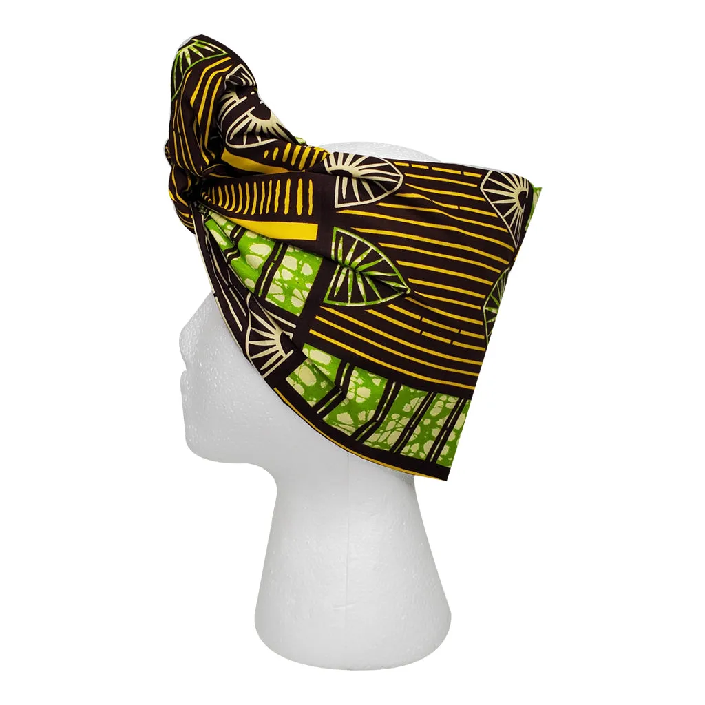 Brown Spears Open Crown Headwrap