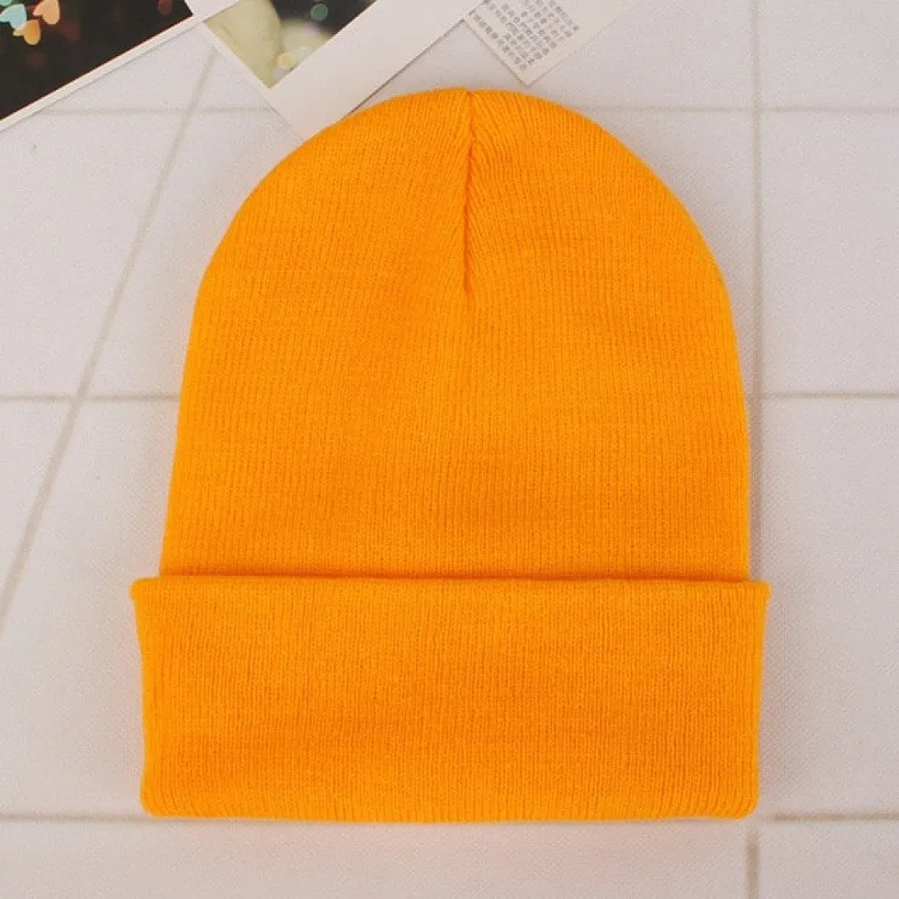 ContiNent 33 Winter Hats for Woman New Beanies Knitted Fluorescent Hat Girls Autumn Female Beanie Caps Warmer Bonnet Ladies Casual Cap