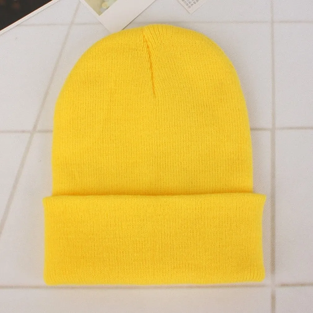 ContiNent 33 Winter Hats for Woman New Beanies Knitted Fluorescent Hat Girls Autumn Female Beanie Caps Warmer Bonnet Ladies Casual Cap