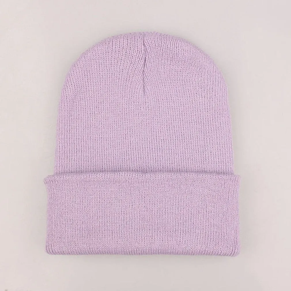 ContiNent 33 Winter Hats for Woman New Beanies Knitted Fluorescent Hat Girls Autumn Female Beanie Caps Warmer Bonnet Ladies Casual Cap