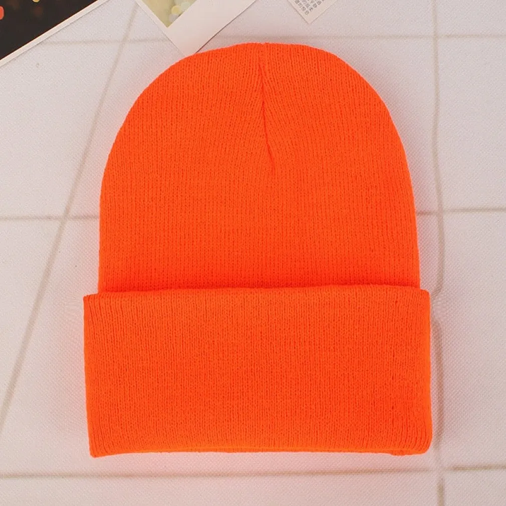 ContiNent 33 Winter Hats for Woman New Beanies Knitted Fluorescent Hat Girls Autumn Female Beanie Caps Warmer Bonnet Ladies Casual Cap