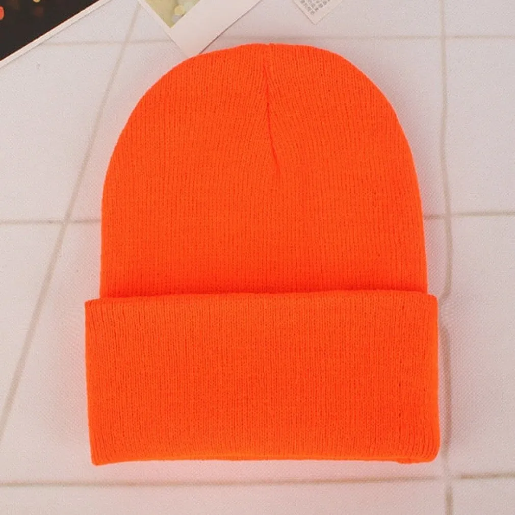 ContiNent 33 Winter Hats for Woman New Beanies Knitted Fluorescent Hat Girls Autumn Female Beanie Caps Warmer Bonnet Ladies Casual Cap
