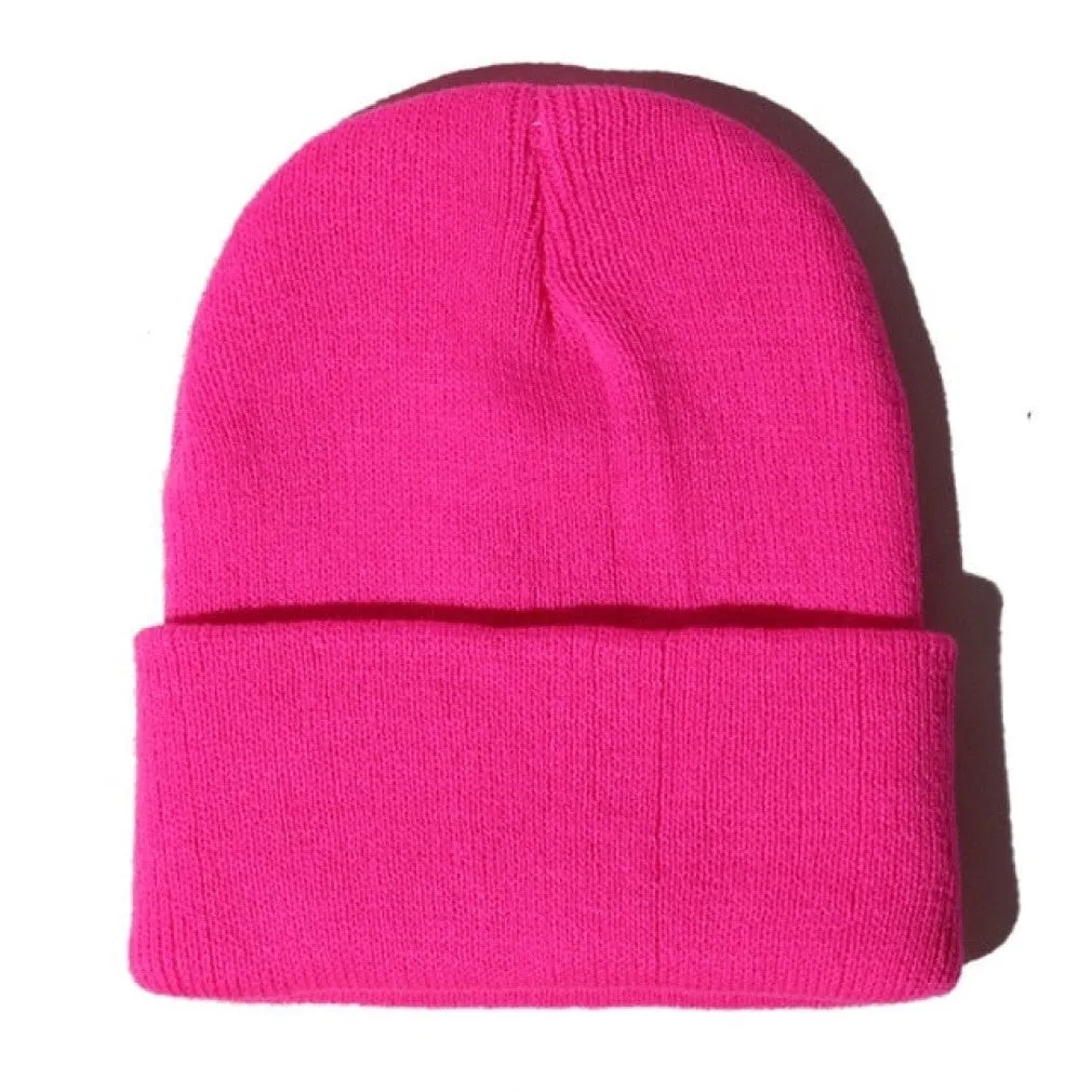 ContiNent 33 Winter Hats for Woman New Beanies Knitted Fluorescent Hat Girls Autumn Female Beanie Caps Warmer Bonnet Ladies Casual Cap