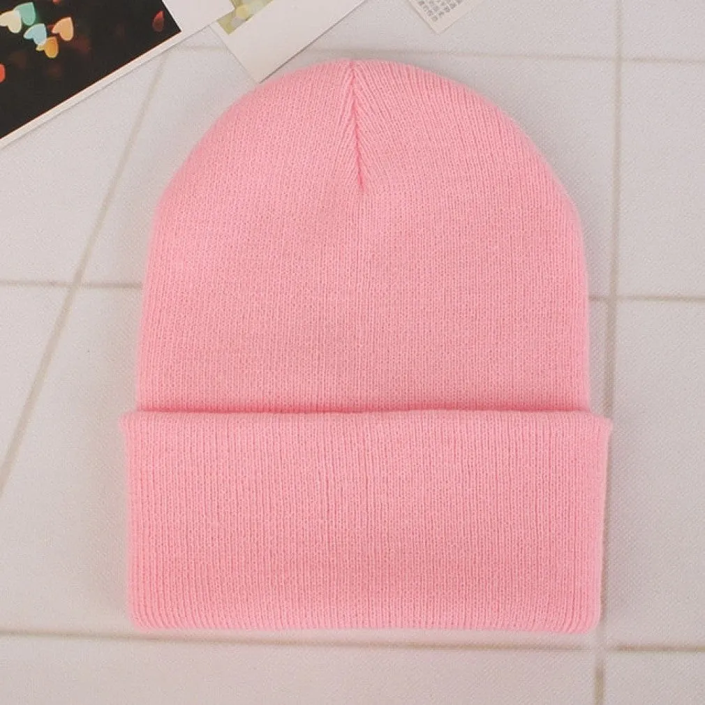 ContiNent 33 Winter Hats for Woman New Beanies Knitted Fluorescent Hat Girls Autumn Female Beanie Caps Warmer Bonnet Ladies Casual Cap