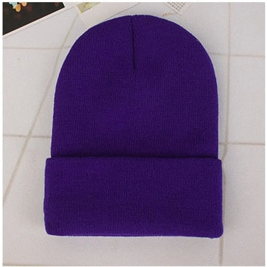 ContiNent 33 Winter Hats for Woman New Beanies Knitted Fluorescent Hat Girls Autumn Female Beanie Caps Warmer Bonnet Ladies Casual Cap