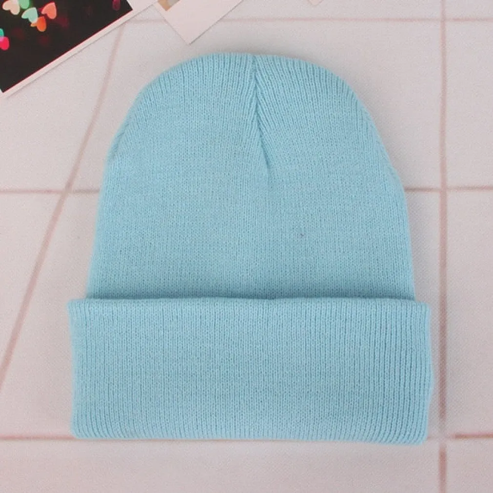 ContiNent 33 Winter Hats for Woman New Beanies Knitted Fluorescent Hat Girls Autumn Female Beanie Caps Warmer Bonnet Ladies Casual Cap
