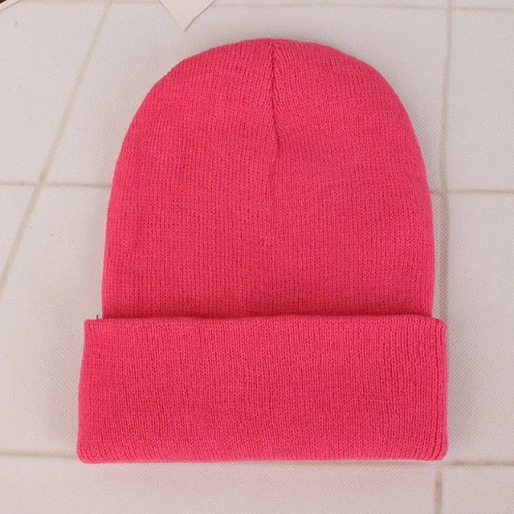 ContiNent 33 Winter Hats for Woman New Beanies Knitted Fluorescent Hat Girls Autumn Female Beanie Caps Warmer Bonnet Ladies Casual Cap