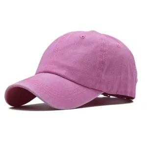 Cotton Pure Color Cap
