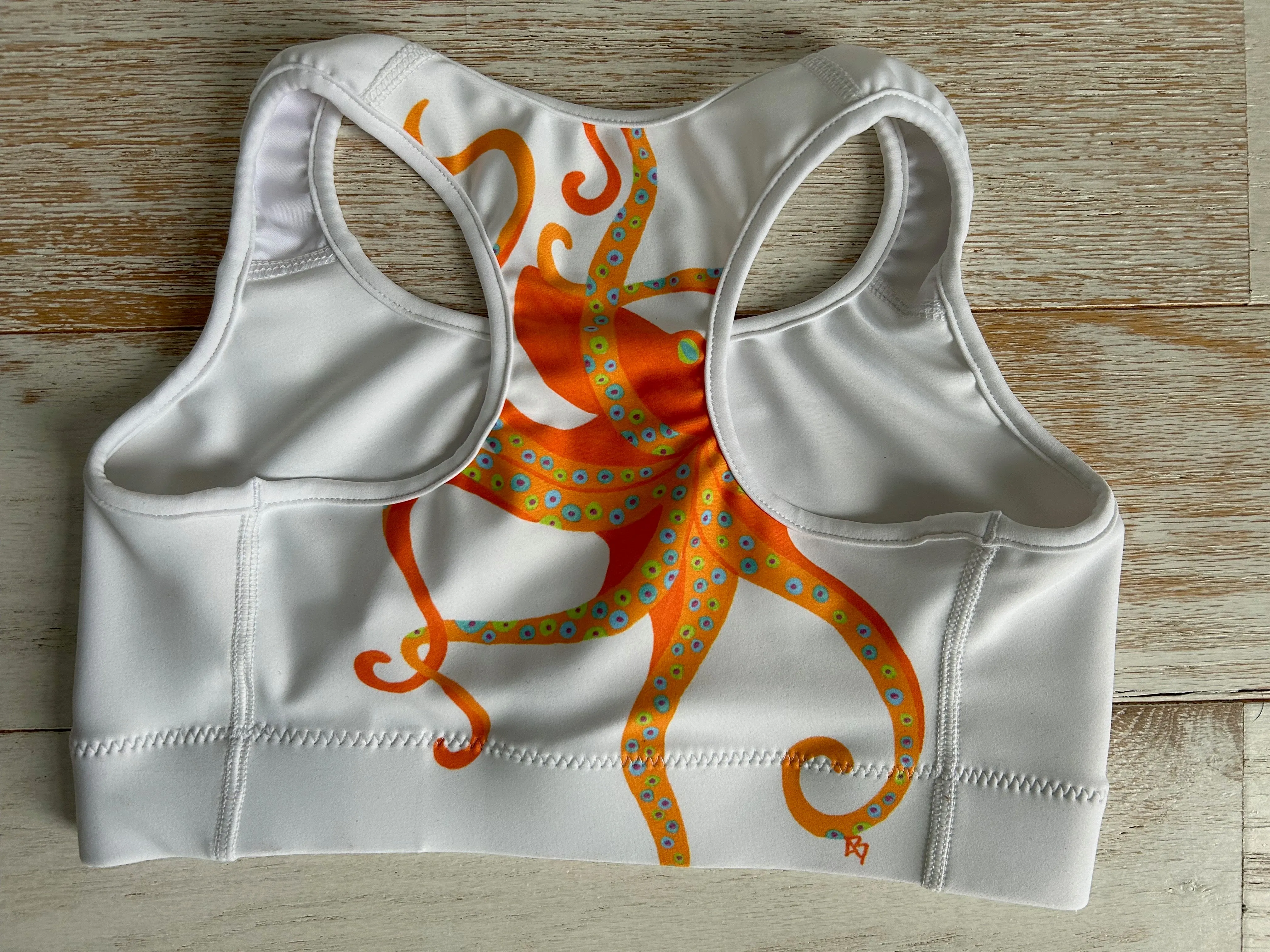 Dancing Octopus on White Sporkini