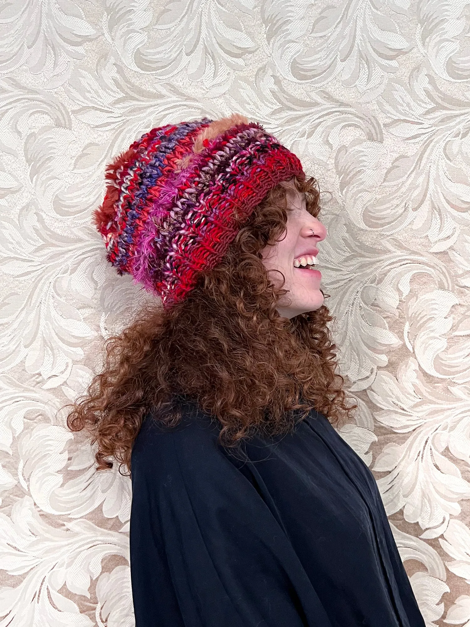 Diamond Day Knit Hat #1