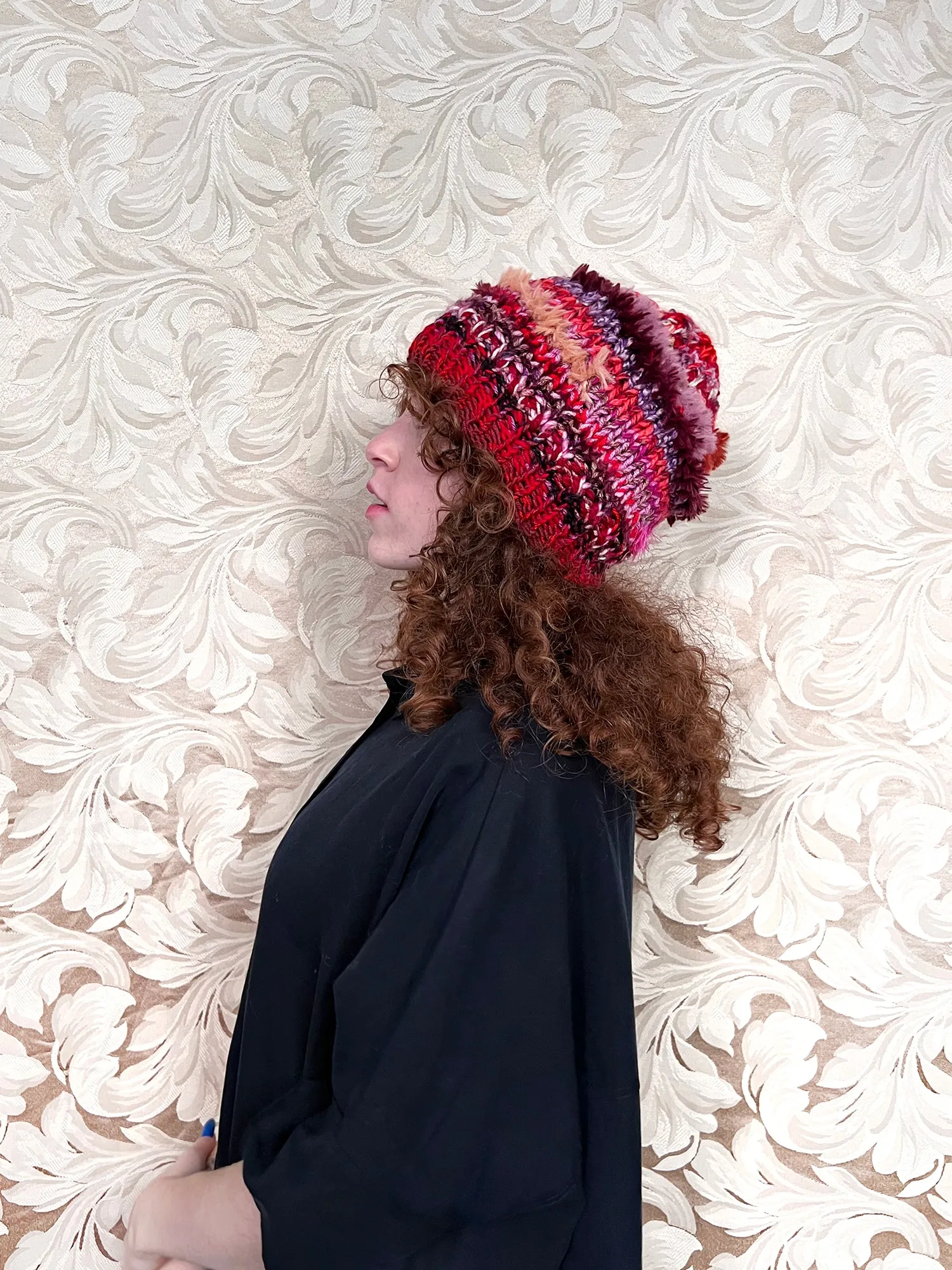 Diamond Day Knit Hat #1