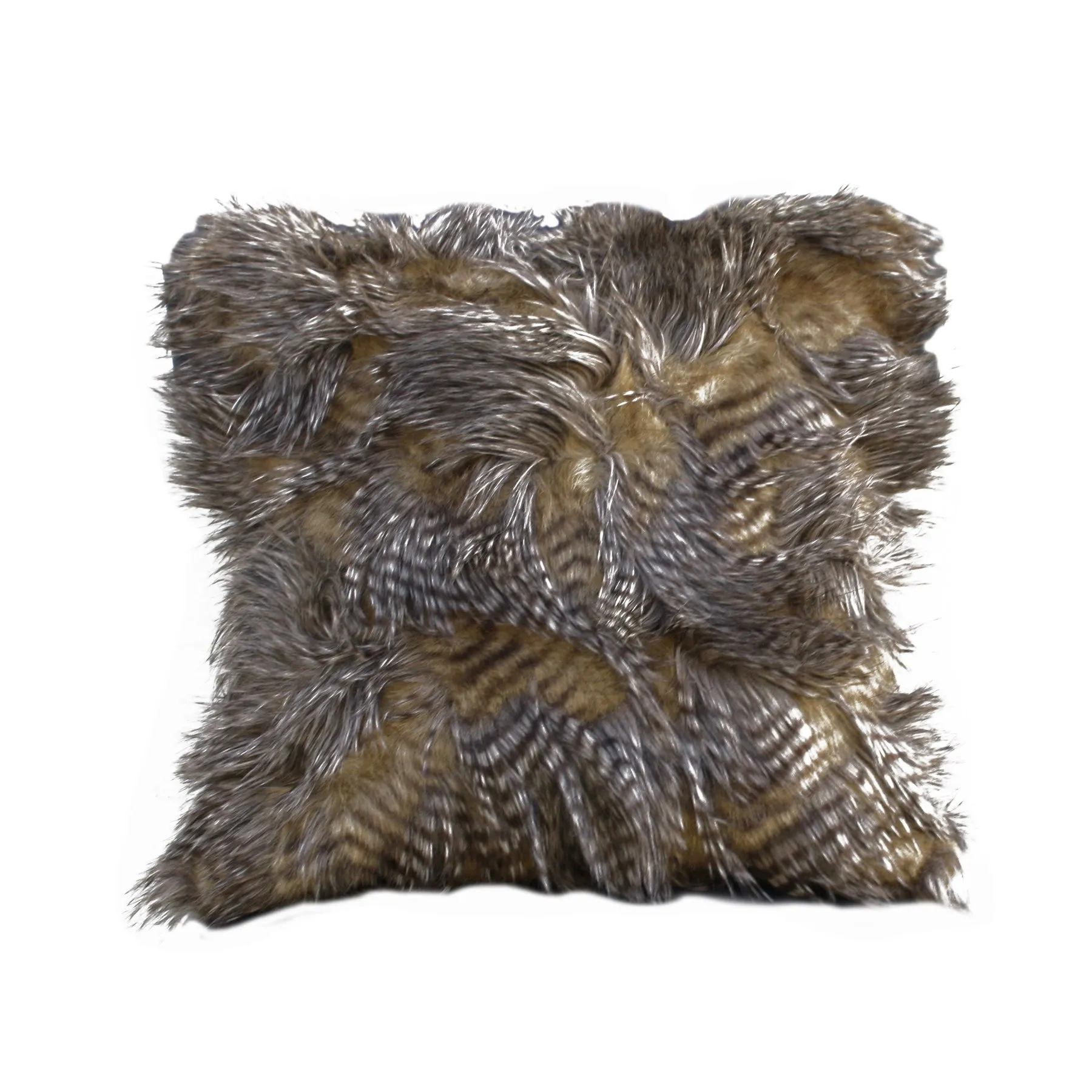 Fur Pillow 'Saber Carmello'