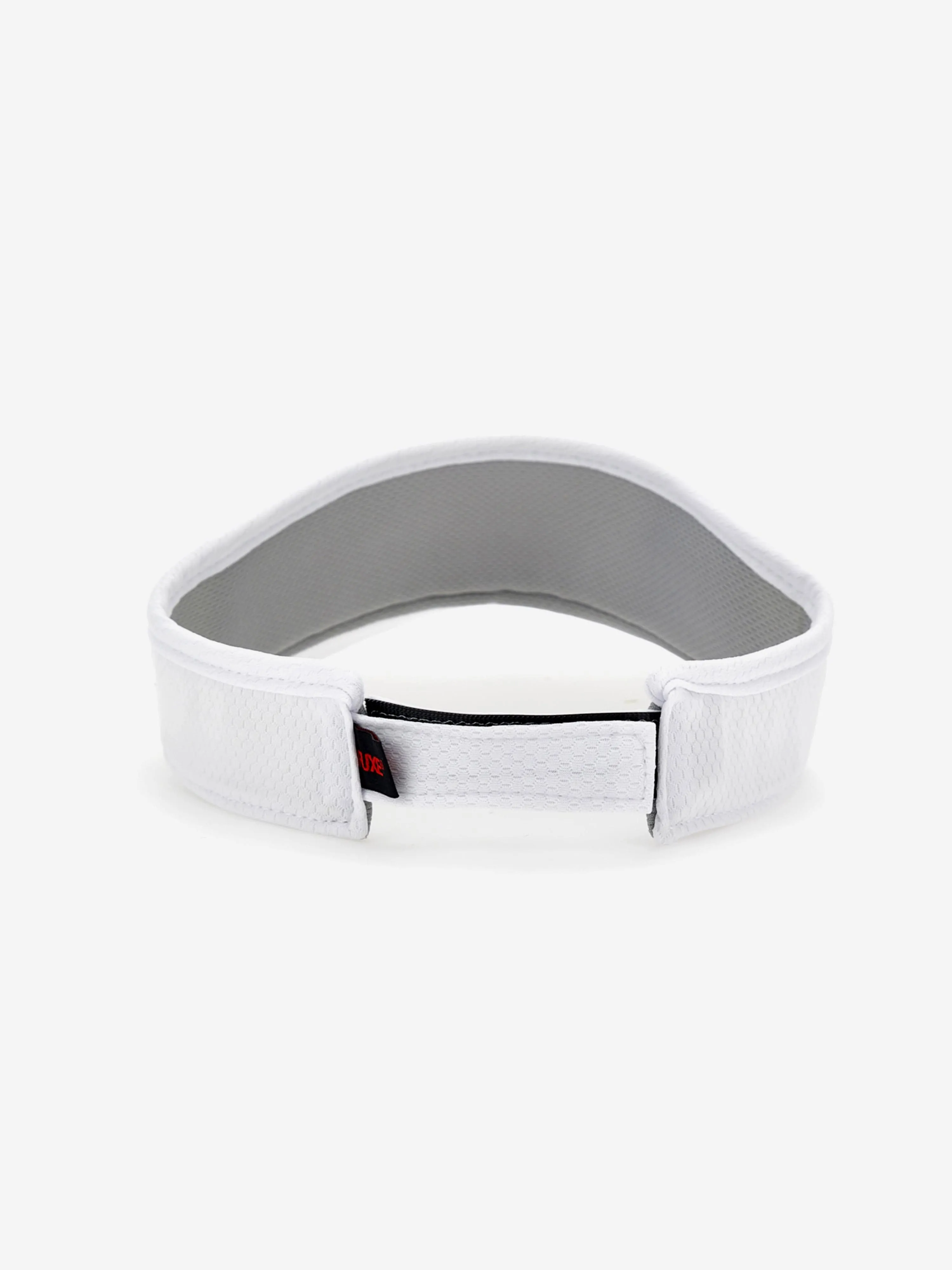 Girls Baseball Visor in White