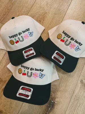 Happy Go Lucky Trucker Hat
