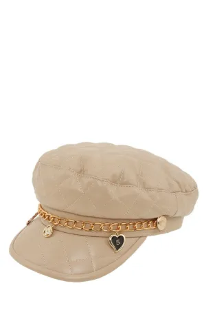 Keep It Classy- Fashion Cap with Chain