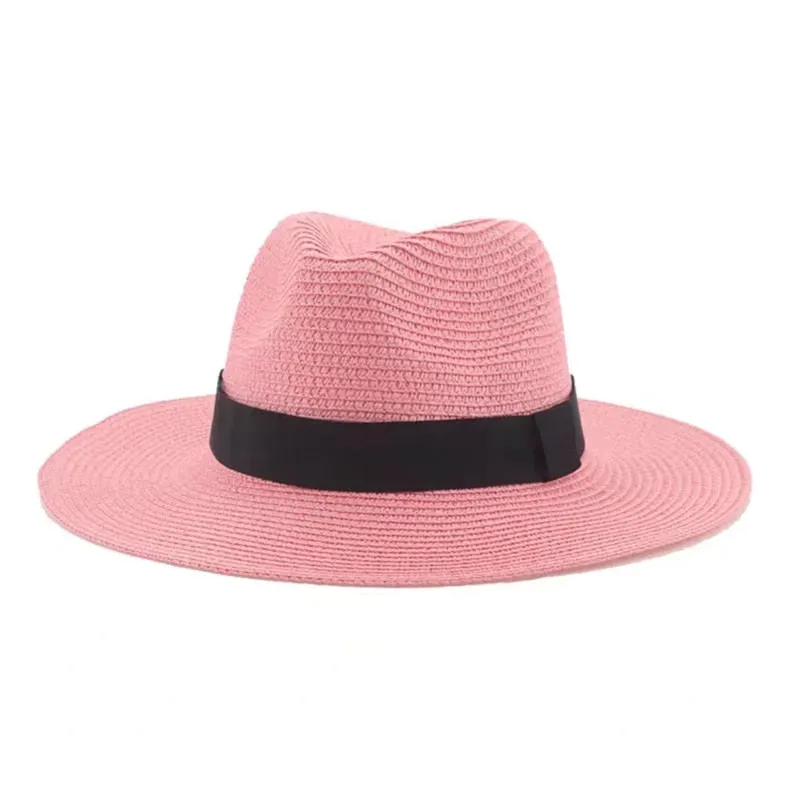 Large Size 56-58 59-60cm New Natural Panama Straw Hat