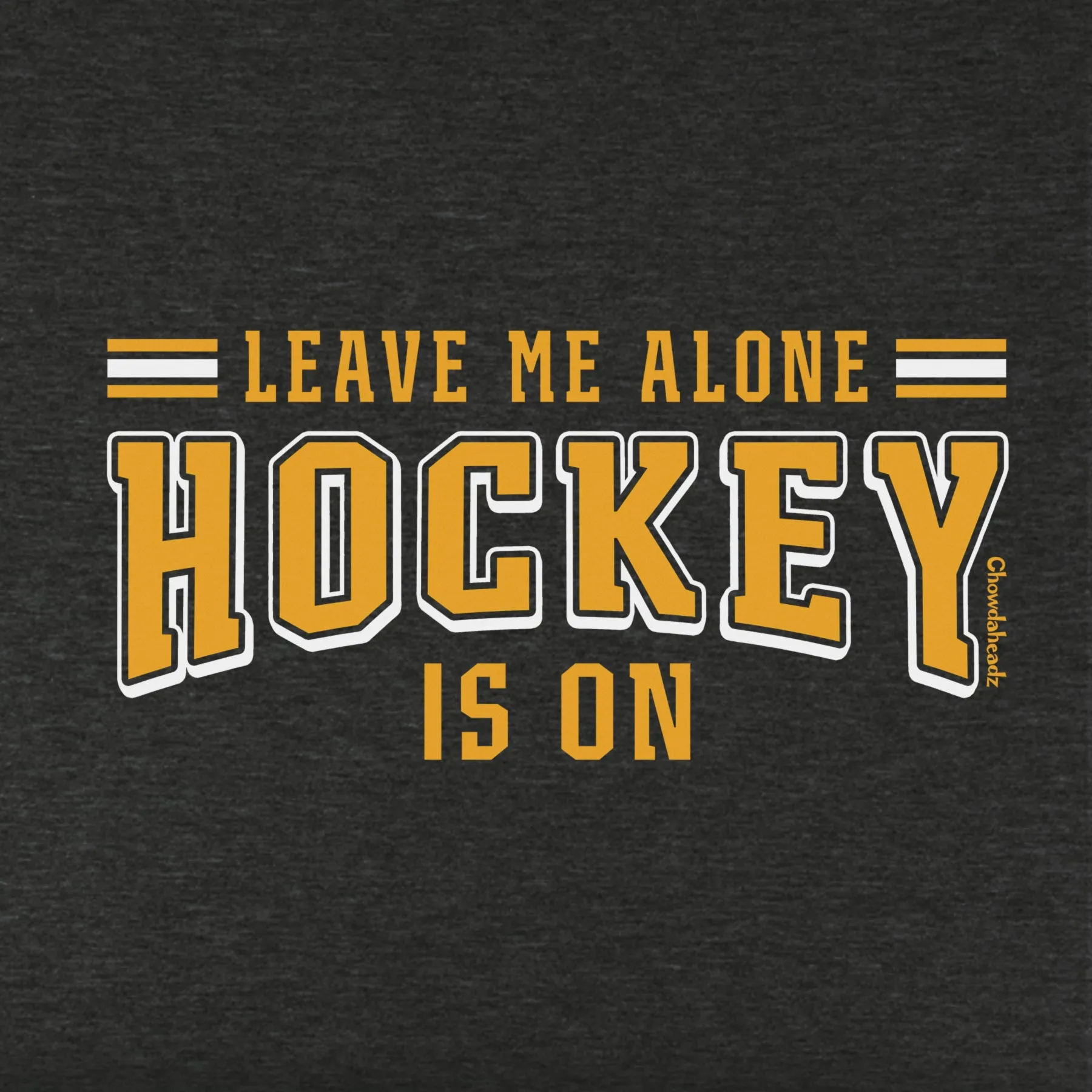 Leave Me Alone Hockey Playoffs Youth T-Shirt