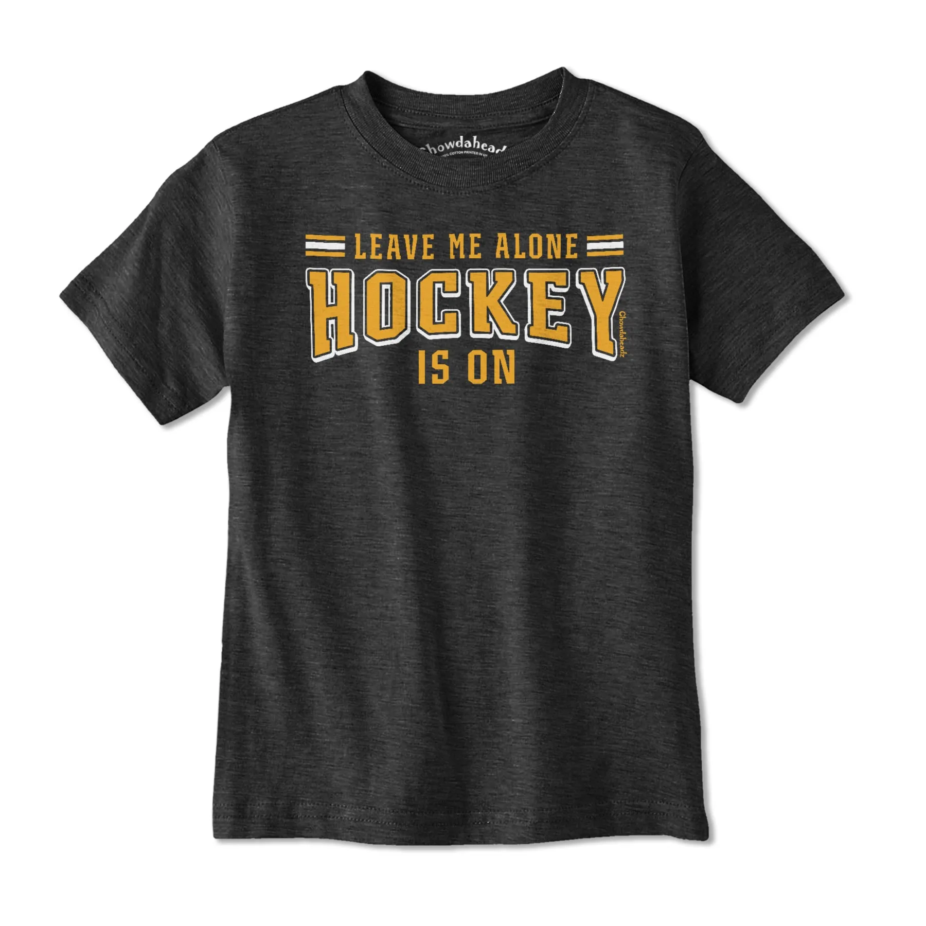 Leave Me Alone Hockey Playoffs Youth T-Shirt