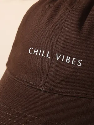 Letter Graphic Casual Baseball Cap