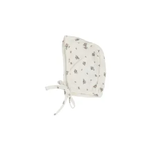 Lil Legs Vintage Floral Bonnet - Light Floral (Printed Weekday Collection)