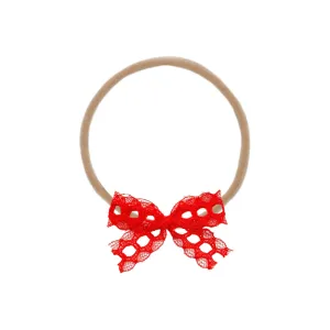 Lou Lou & Company Mini Lace Bow Headband