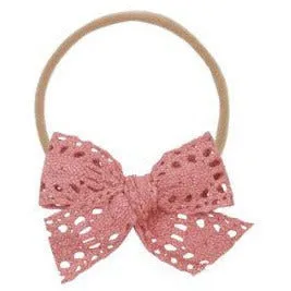 Lou Lou & Company Vintage Bow Nylon Headband