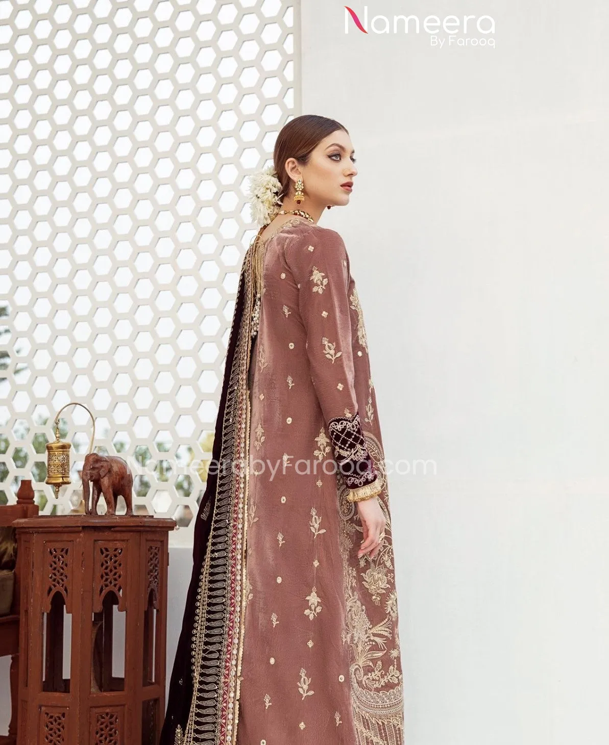 Luxury Pakistani Wedding Wear Salwar Kameez 2021 #PN37