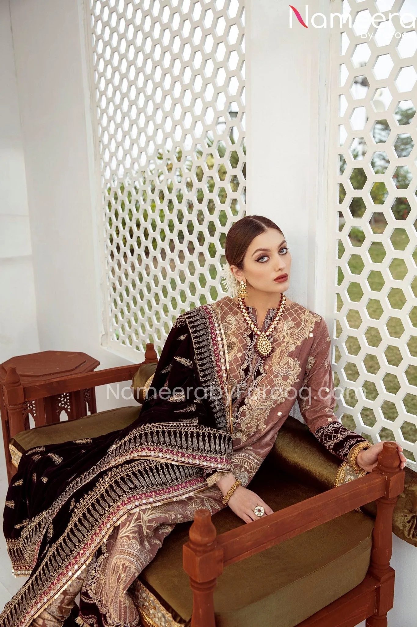 Luxury Pakistani Wedding Wear Salwar Kameez 2021 #PN37