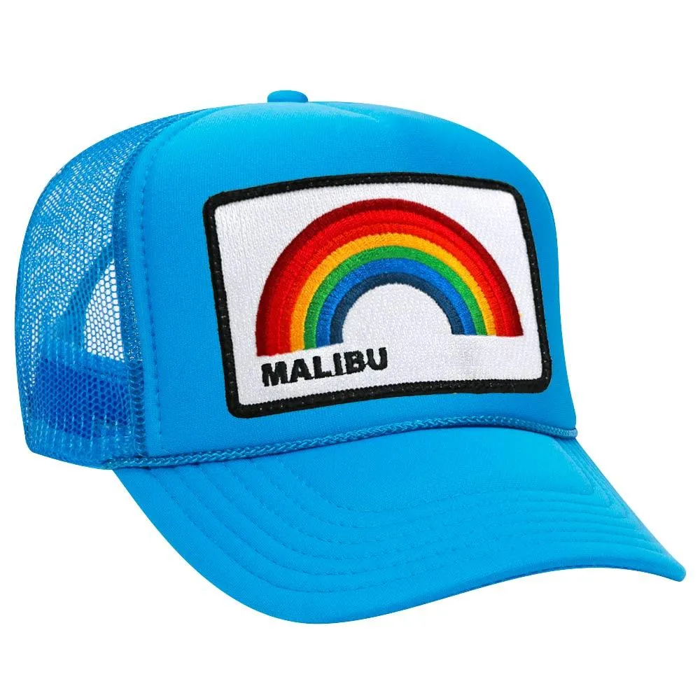 MALIBU RAINBOW TRUCKER HAT