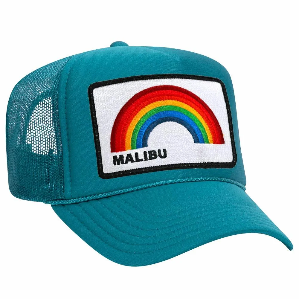 MALIBU RAINBOW TRUCKER HAT