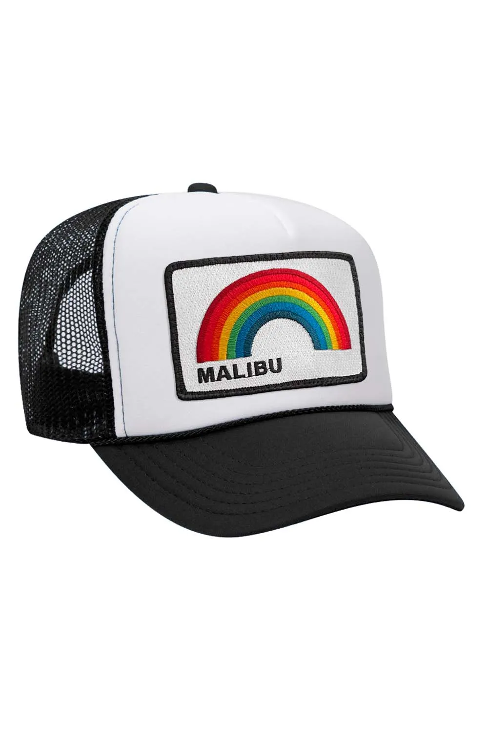 MALIBU RAINBOW TRUCKER HAT