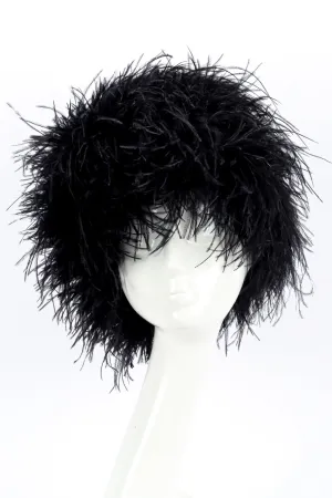 Marabou Feather Hat