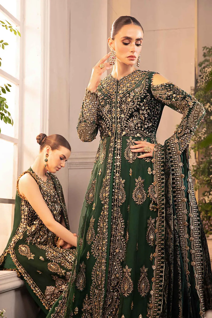 Maria.B | Embroidered Organza Suit '24 | MBD-2904