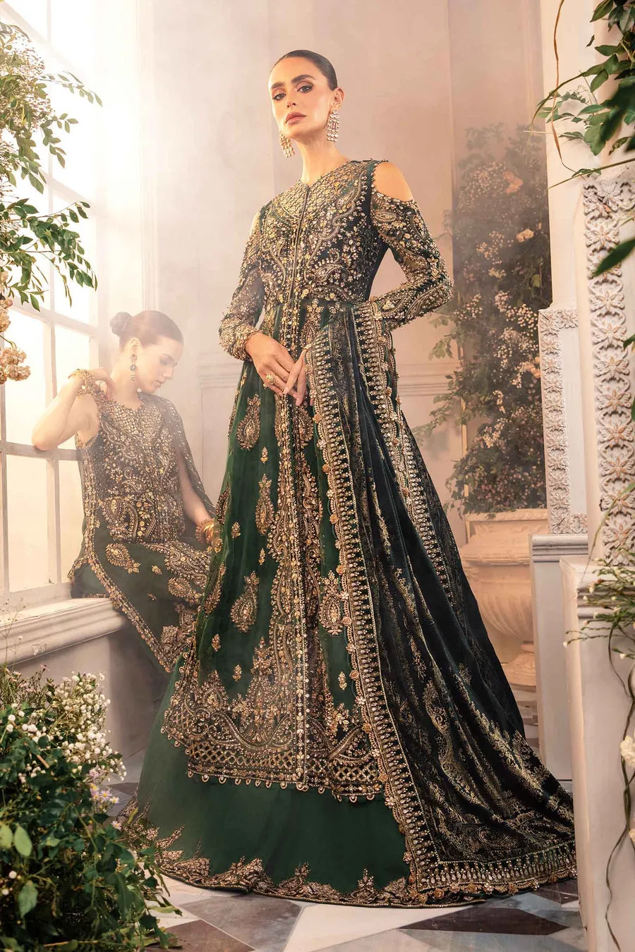 Maria.B | Embroidered Organza Suit '24 | MBD-2904
