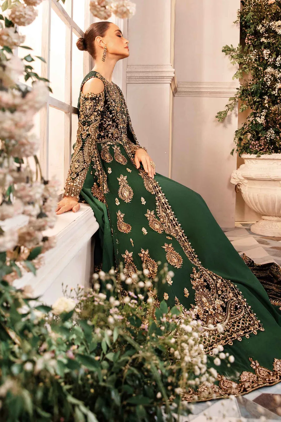 Maria.B | Embroidered Organza Suit '24 | MBD-2904