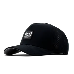 Odyssey Stacked Hydro Performance Snapback Hat - Black