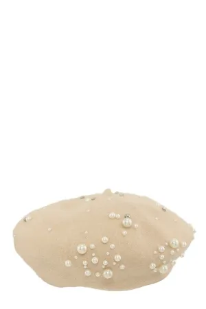 Paris Love- Pearl Accent Beret