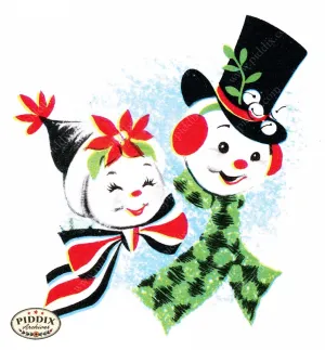 PDXC9753b -- Snowmen, women