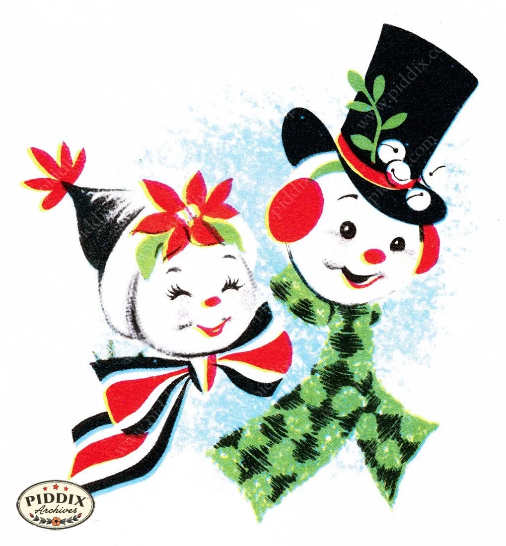 PDXC9753b -- Snowmen, women